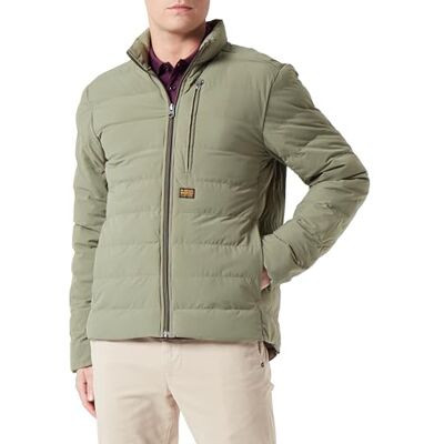 G-STAR RAW Herren Foundation Liner Jacke, Grün (sage D24276-D518-724), S G-STAR RAW Herren Foundation Liner Jacke, Grün (sage D24276-D518-724), S