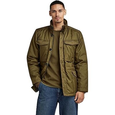 G-STAR RAW Herren Field jkt, Mehrfarben (dark olive/asfalt D23647-D415-G147), M G-STAR RAW Herren Field jkt, Mehrfarben (dark olive/asfalt D23647-D415-G147), M
