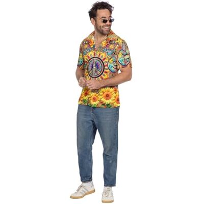 WILBERS & WILBERS Hawaii Hemd mit farbenfrohen Motiv WILBERS & WILBERS Hawaii Hemd mit farbenfrohen Motiv