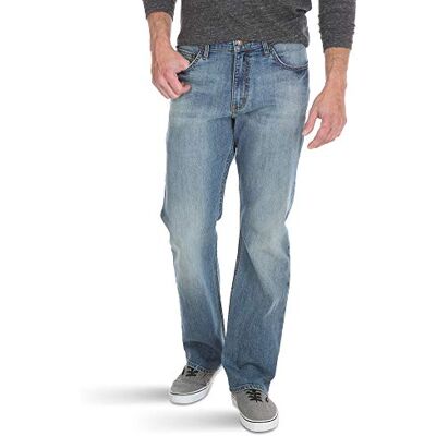 Wrangler Authentics Herren Relaxed Fit Bootcut Jeans, Riptide, 34W / 34L Wrangler Authentics Herren Relaxed Fit Bootcut Jeans, Riptide, 34W / 34L