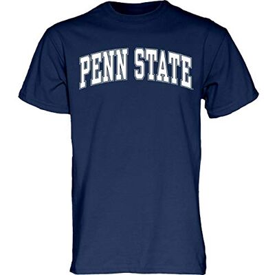 Blue 84 Herren Farbe, Kurzärmelig Arching Team Color T-Shirt mit kurzen Ärmeln, Penn State Nittany Lions Navy, Medium Blue 84 Herren Farbe, Kurzärmelig Arching Team Color T-Shirt mit kurzen Ärmeln, Penn State Nittany Lions Navy, Medium