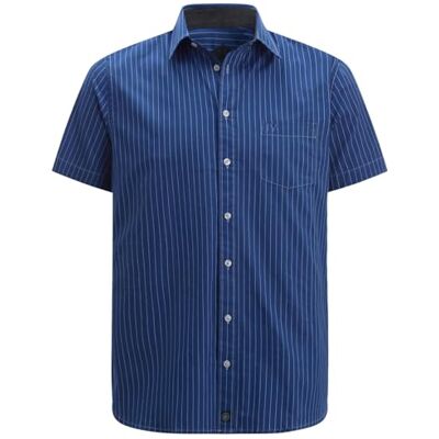Jan Vanderstorm Herren Streifenhemd Perttu 100% Baumwolle besonders leicht Plus Size L-7XL Jan Vanderstorm Herren Streifenhemd Perttu 100% Baumwolle besonders leicht Plus Size L-7XL