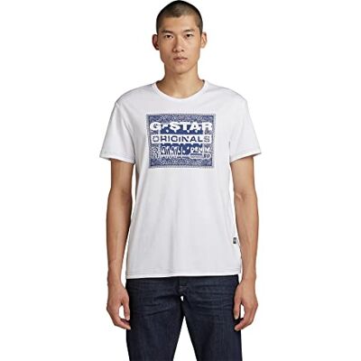 G-STAR RAW Herren Bandana T-Shirt G-STAR RAW Herren Bandana T-Shirt