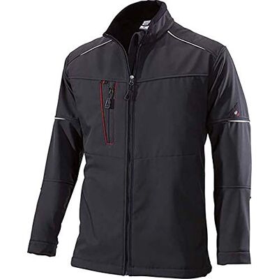 BP 1869-572-32-M Winter-Softshell-Jacke, Stehkragen, vollständig gepolstert, 300,00 g/m² 100% Polyester, schwarz, M BP 1869-572-32-M Winter-Softshell-Jacke, Stehkragen, vollständig gepolstert, 300,00 g/m² 100% Polyester, schwarz, M