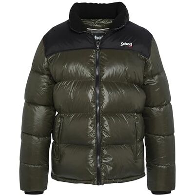 Schott NYC Union Jacke, Khaki, XS, grün, One size Schott NYC Union Jacke, Khaki, XS, grün, One size