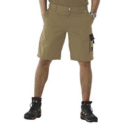 Litz Arbeits-Bermuda-Short Speed 280 Größe 50 Farbe: sand/schwarz Litz Arbeits-Bermuda-Short Speed 280 Größe 50 Farbe: sand/schwarz