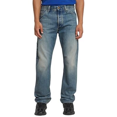 G-STAR Herren Dakota Logger Regular Straight Jeans, Blau (Vintage Pioneer D26310-D499-H121), 30W / 32L G-STAR Herren Dakota Logger Regular Straight Jeans, Blau (Vintage Pioneer D26310-D499-H121), 30W / 32L