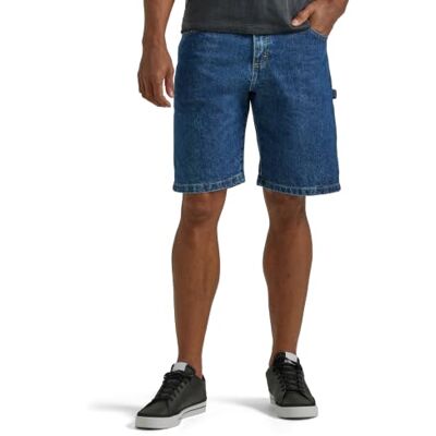 Wrangler Authentics Herren Loose Fit Zimmermannshose Cargo Shorts, Retro-stein, 34 EU Wrangler Authentics Herren Loose Fit Zimmermannshose Cargo Shorts, Retro-stein, 34 EU