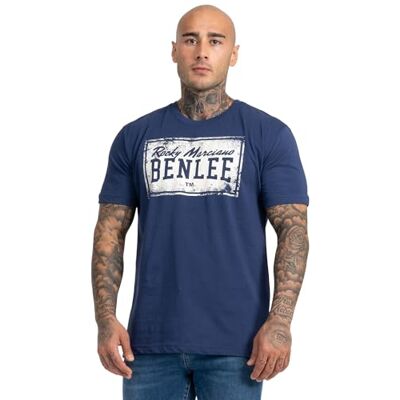 BENLEE Rocky Marciano Herren Boxlabel T-shirt Trägerhemd, Marineblau, L EU BENLEE Rocky Marciano Herren Boxlabel T-shirt Trägerhemd, Marineblau, L EU