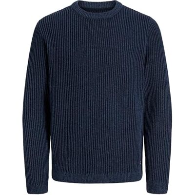 JACK & JONES Male Strickpullover Einfarbig Strickpullover JACK & JONES Male Strickpullover Einfarbig Strickpullover
