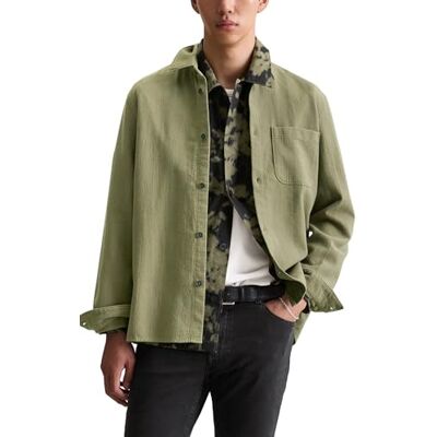 Marc O' Polo Marc OߴPolo Denim Herren Hemd mit Kentkragen Regular Fit, Grün (Oak Ash), S Marc O' Polo Marc OߴPolo Denim Herren Hemd mit Kentkragen Regular Fit, Grün (Oak Ash), S