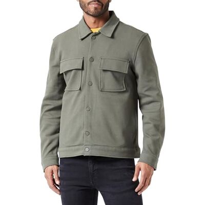 DeFacto Herren Hemdjacke Stilvolle Herrenjacke mit Flanellmuster Regular Fit Polo Neck DeFacto Herren Hemdjacke Stilvolle Herrenjacke mit Flanellmuster Regular Fit Polo Neck