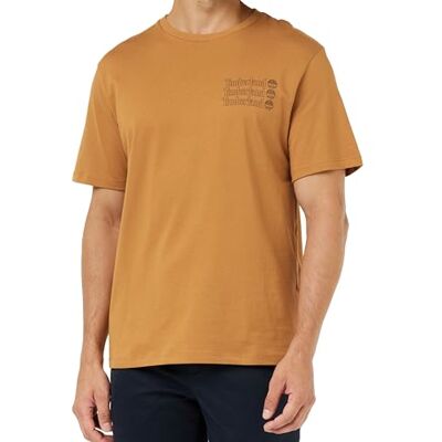 Timberland Herren^Herren Short Sleeve Tee 2 Tier3 T-Shirt (1er Pack) Timberland Herren^Herren Short Sleeve Tee 2 Tier3 T-Shirt (1er Pack)