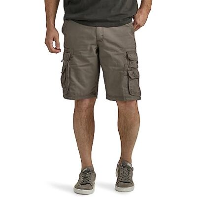 Lee Men's Big-Tall Dungarees Belted Wyoming Cargo Short, Vapor, 48 Lee Men's Big-Tall Dungarees Belted Wyoming Cargo Short, Vapor, 48