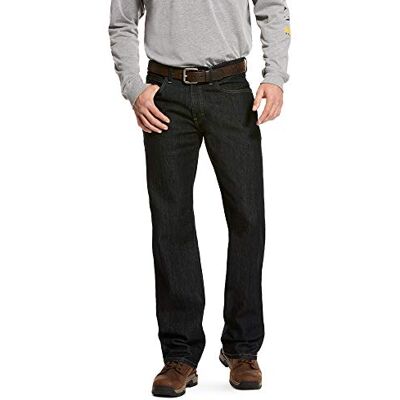 ARIAT Herren MNS Rebar M4 Durastrtch BSC Boot Jn RNS Jeans, Rinse, 33W / 36L ARIAT Herren MNS Rebar M4 Durastrtch BSC Boot Jn RNS Jeans, Rinse, 33W / 36L