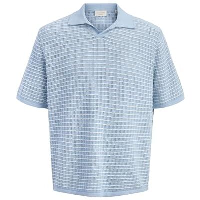 JACK & JONES Jornantucket Knit Split Neck Polo Sa26 JACK & JONES Jornantucket Knit Split Neck Polo Sa26