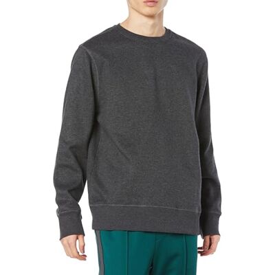 Amazon Men's Crewneck Fleece Sweatshirt, Charcoal Heather, Medium Amazon Men's Crewneck Fleece Sweatshirt, Charcoal Heather, Medium