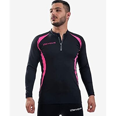 Givova Herren Langarm T-Shirt Running Long Shirt, Mehrfarbig, 2XL, LR05_1 Givova Herren Langarm T-Shirt Running Long Shirt, Mehrfarbig, 2XL, LR05_1
