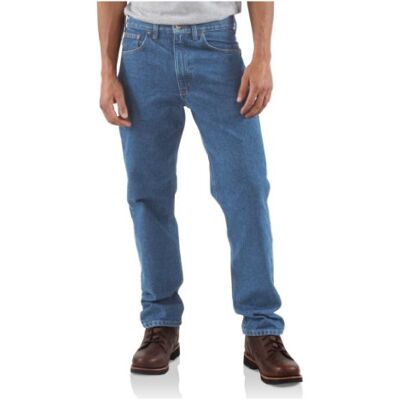 Carhartt Herren Jeanshose mit 5 Taschen Blau 54W / 32L Carhartt Herren Jeanshose mit 5 Taschen Blau 54W / 32L