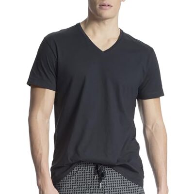 CALIDA Remix Basic Sleep T-Shirt Herren Dark Sapphire 50 CALIDA Remix Basic Sleep T-Shirt Herren Dark Sapphire 50