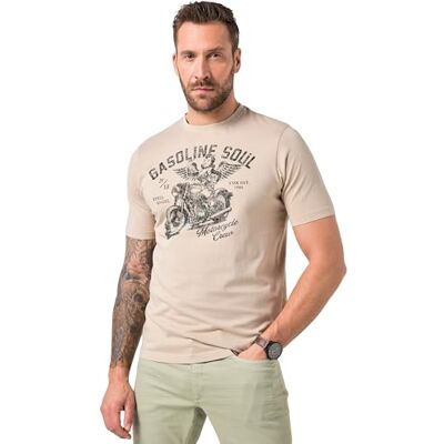 JP 1880 Herren große Größen Übergrößen Menswear L-8XL T-Shirt, RH, Brustprint, Vintage JP 1880 Herren große Größen Übergrößen Menswear L-8XL T-Shirt, RH, Brustprint, Vintage