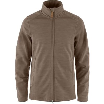 Fjällräven Herren Keb Fleecejacke, Suede Brown, M Fjällräven Herren Keb Fleecejacke, Suede Brown, M