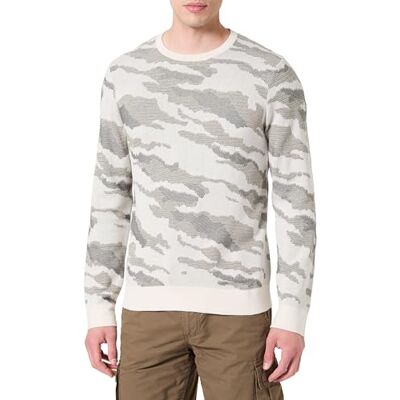 Teddy Smith Herrenpullover, P-Lincoln, Natur, Natur, Large Teddy Smith Herrenpullover, P-Lincoln, Natur, Natur, Large