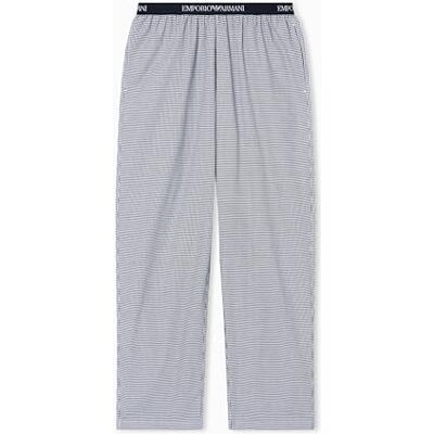 Giorgio Armani Herren-Schlafanzughose, garngefärbt, gewebt, violett, M Giorgio Armani Herren-Schlafanzughose, garngefärbt, gewebt, violett, M