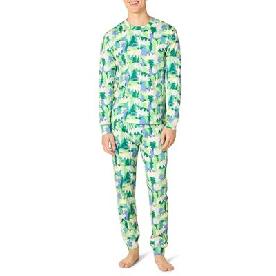 Amazon Herren Strick-Pyjama-Set, Urlaubsbär, Größe XL Amazon Herren Strick-Pyjama-Set, Urlaubsbär, Größe XL