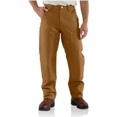 Carhartt Arbeitshosen Hosen Duck Double Front Logg B01, braun, W30L32 Carhartt Arbeitshosen Hosen Duck Double Front Logg B01, braun, W30L32