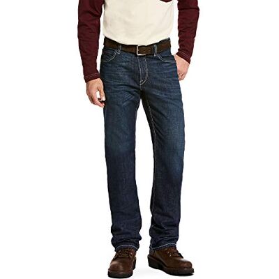 ARIAT Herren MNS Fr M4 RLX Drst Lnup Strt Lg Jn PLT Arbeitshose, Platin, 34 W/34 L ARIAT Herren MNS Fr M4 RLX Drst Lnup Strt Lg Jn PLT Arbeitshose, Platin, 34 W/34 L