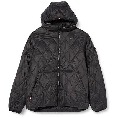 Tommy Hilfiger Herren Steppjacke Übergangsjacke, Schwarz (Black), M Tommy Hilfiger Herren Steppjacke Übergangsjacke, Schwarz (Black), M