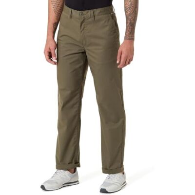 Vans Authentic Chino Straight Pant, Mossy Olive, 33, Mossy Olive, 33 W/30 L Vans Authentic Chino Straight Pant, Mossy Olive, 33, Mossy Olive, 33 W/30 L