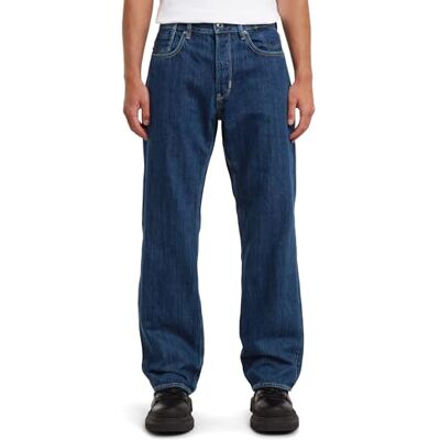 G-STAR 8719965012981 Herren Deeggie Relaxed Straight Jeans, Blau (Worn In Blue Stream D27736-d577-h561), 29W / 32L EU G-STAR 8719965012981 Herren Deeggie Relaxed Straight Jeans, Blau (Worn In Blue Stream D27736-d577-h561), 29W / 32L EU