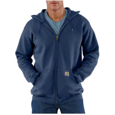 Carhartt Herren Zip Hooded Sweatshirt Sweatshirt, Marineblau Neu, XXL Carhartt Herren Zip Hooded Sweatshirt Sweatshirt, Marineblau Neu, XXL