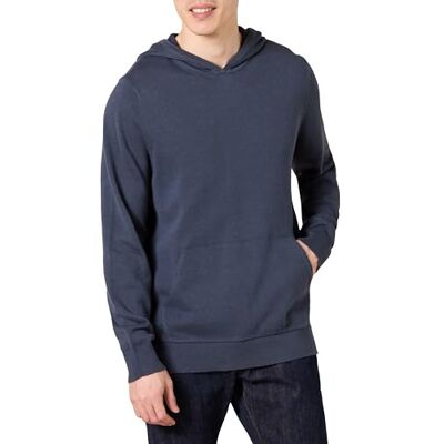 Amazon Herren Kapuzenpullover mit lockerer Passform, Marineblau, L Amazon Herren Kapuzenpullover mit lockerer Passform, Marineblau, L