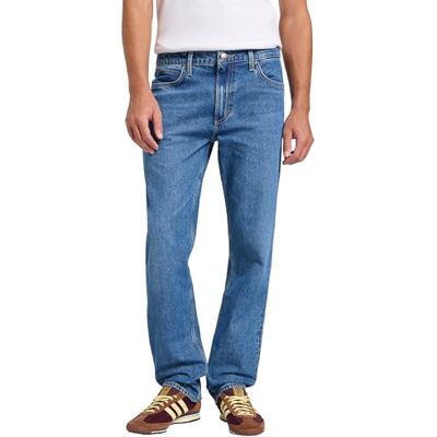 Lee Men's Jeans West, Regular Straight Fit, Straight Leg Lee Men's Jeans West, Regular Straight Fit, Straight Leg