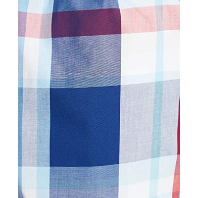 Nautica Schlafanzughose für Herren, weich, gewebt, 100% Baumwolle, elastischer Bund, rot/blau, X-Large Nautica Schlafanzughose für Herren, weich, gewebt, 100% Baumwolle, elastischer Bund, rot/blau, X-Large
