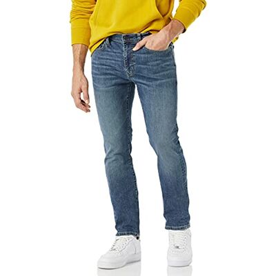 Amazon Herren Skinny Jeans mit hohem Stretchanteil, Mittlere Waschung, 36W / 29L Amazon Herren Skinny Jeans mit hohem Stretchanteil, Mittlere Waschung, 36W / 29L