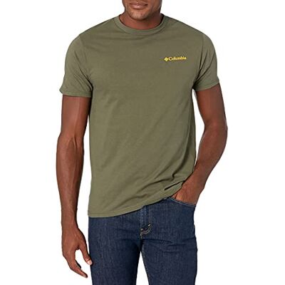 Columbia , Bekleidung, Grafik, T-Shirt für Herren, Grün (Surplus Green/Punsal), Größe XL Columbia , Bekleidung, Grafik, T-Shirt für Herren, Grün (Surplus Green/Punsal), Größe XL