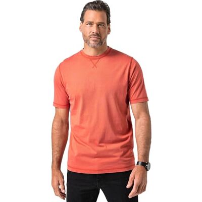 JP 1880 Herren große Größen Übergrößen Menswear L-8XL T-Shirt, Halbarm, Vintage-Look, Stickerei Terra 3XL 834459676-3XL JP 1880 Herren große Größen Übergrößen Menswear L-8XL T-Shirt, Halbarm, Vintage-Look, Stickerei Terra 3XL 834459676-3XL