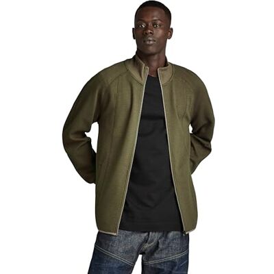 G-STAR RAW Herren Jirgi Zip Slim Tweeter, Braun (Turf D23476-D271-273), S G-STAR RAW Herren Jirgi Zip Slim Tweeter, Braun (Turf D23476-D271-273), S
