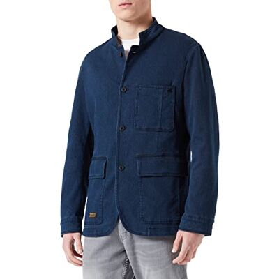 camel active Herren 442095/7I04 Lässiger Blazer, Indigo, 50 camel active Herren 442095/7I04 Lässiger Blazer, Indigo, 50
