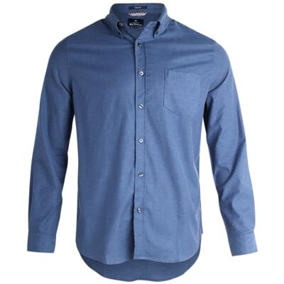 Ben Sherman Herren Button-Down-Shirt, Normale Passform, langärmelig, Button-Down-Shirt, lässiges Hemd für Männer (Größe S-XL), Dunkelblau, Klein Ben Sherman Herren Button-Down-Shirt, Normale Passform, langärmelig, Button-Down-Shirt, lässiges Hemd für Männer (Größe S-XL), Dunkelblau, Klein