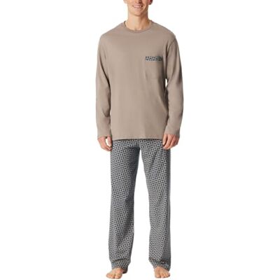 Schiesser Herren Schlafanzug lang Nightwear Set Schiesser Herren Schlafanzug lang Nightwear Set