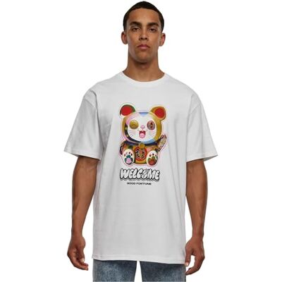Mister Tee Herren Welcome Cat Heavy Oversize Tee Mister Tee Herren Welcome Cat Heavy Oversize Tee