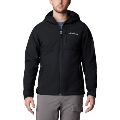 Columbia Herren Softshelljacke mit Kapuze Ascender II Hooded Softshell Jacke, Schwarz, X-Groß Columbia Herren Softshelljacke mit Kapuze Ascender II Hooded Softshell Jacke, Schwarz, X-Groß