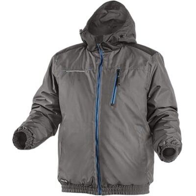 Högert Technik Winter-Bomberjacke MOZEL, Graphit, S-3XL, wasserdicht, gefüttert, 240 g/m², 4 Taschen, winddicht, warm, ideal für Arbeit & Freizeit Högert Technik Winter-Bomberjacke MOZEL, Graphit, S-3XL, wasserdicht, gefüttert, 240 g/m², 4 Taschen, winddicht, warm, ideal für Arbeit & Freizeit