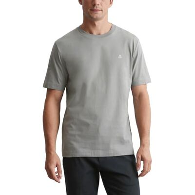 Marc O' Polo Herren T-Shirt aus Bio-Baumwolle Basic, Grau (Griffin), XS Marc O' Polo Herren T-Shirt aus Bio-Baumwolle Basic, Grau (Griffin), XS