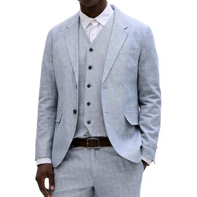 JACK & JONES Jprmartin Summer BLZ Linen Blend No06 Sn JACK & JONES Jprmartin Summer BLZ Linen Blend No06 Sn